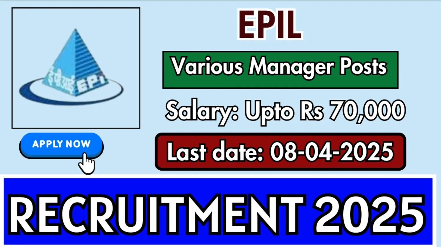 Engineering Projects India Manager Recruitment 2025