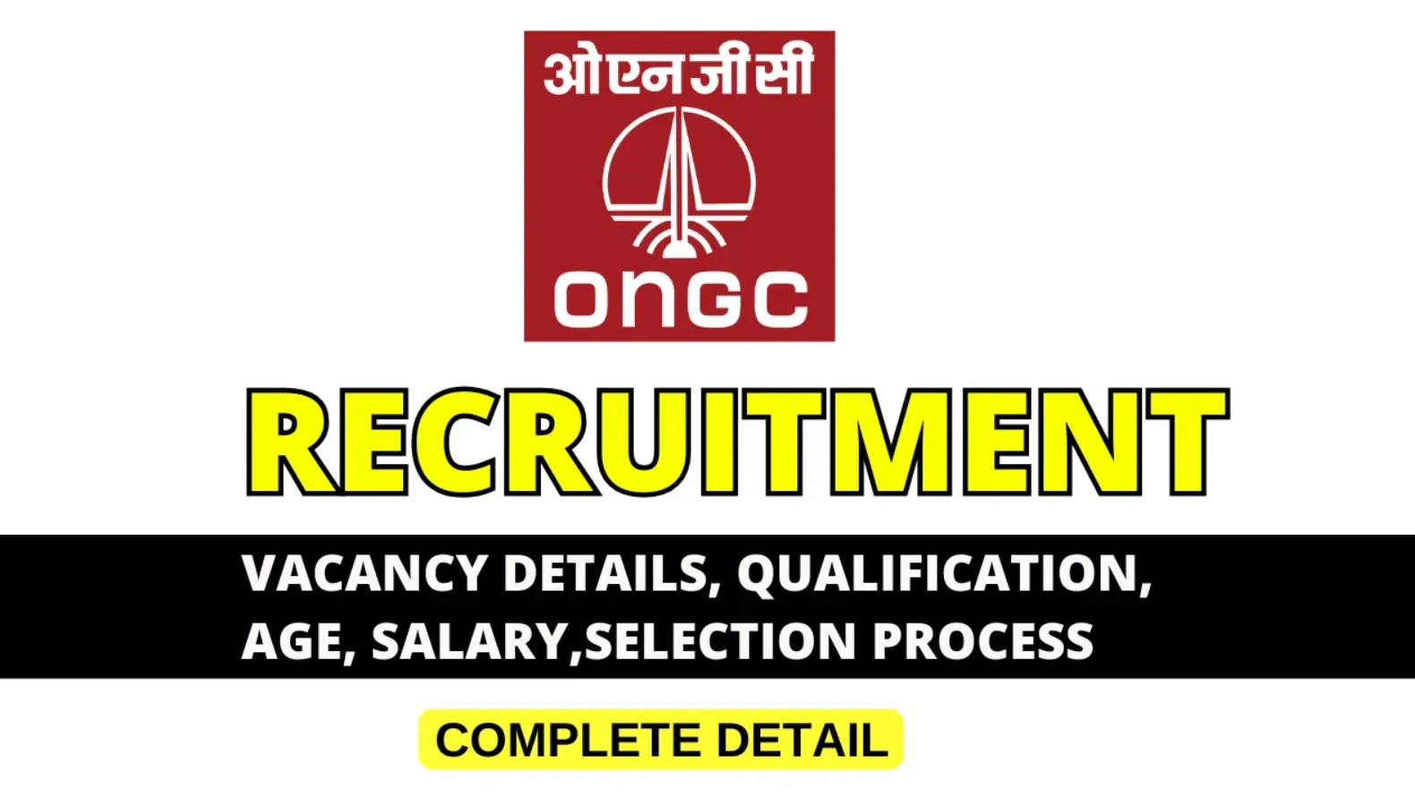 ONGC Apprentices Recruitment Online Form 2025