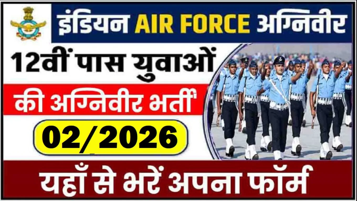 IAF Agniveervayu Recruitment Online Form 2026
